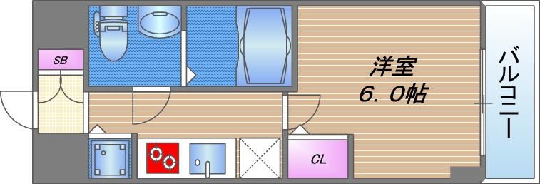 5階の間取り図