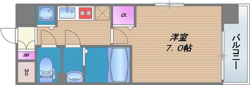 9階の間取り図