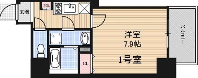 3階の間取り図