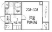 2階の間取り図