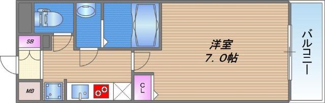3階の間取り図