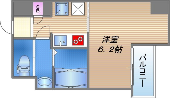 5階の間取り図