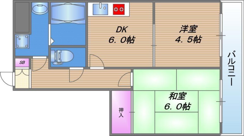 3階の間取り図