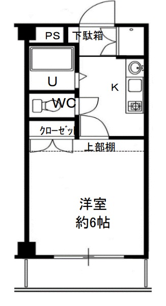 5階の間取り図