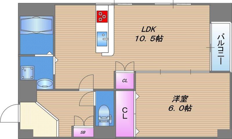 3階の間取り図