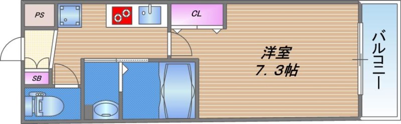 5階の間取り図