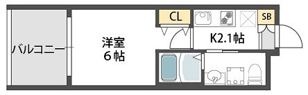 10階の間取り図