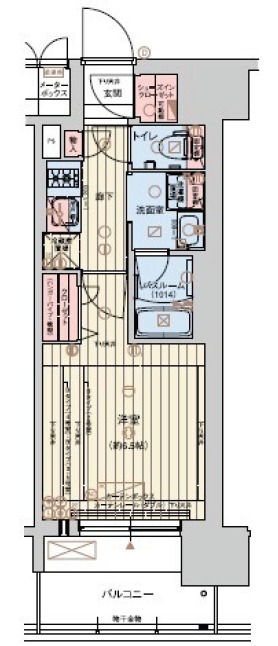 10階の間取り図