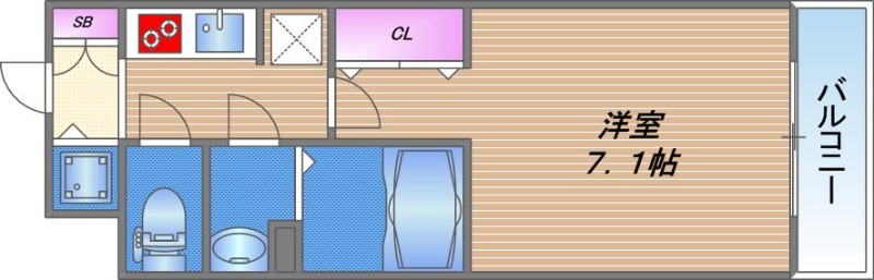 13階の間取り図