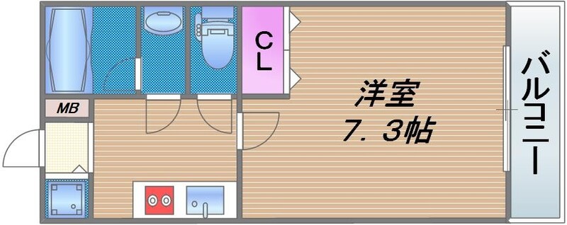 2階の間取り図