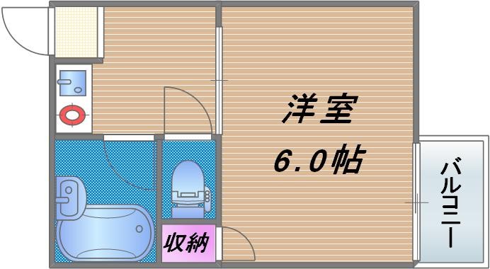 3階の間取り図
