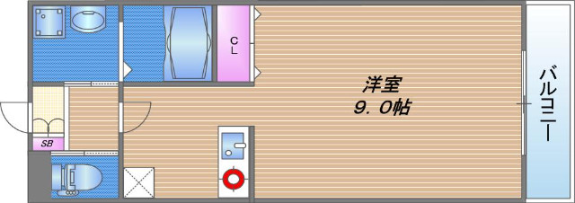 1階の間取り図