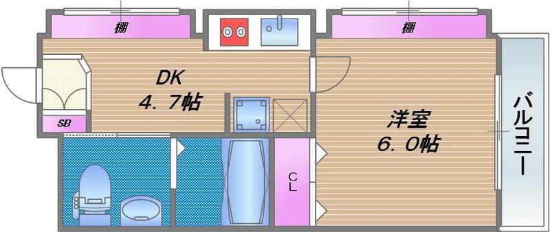 10階の間取り図