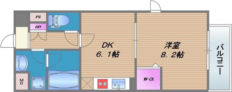 5階の間取り図