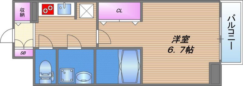 13階の間取り図