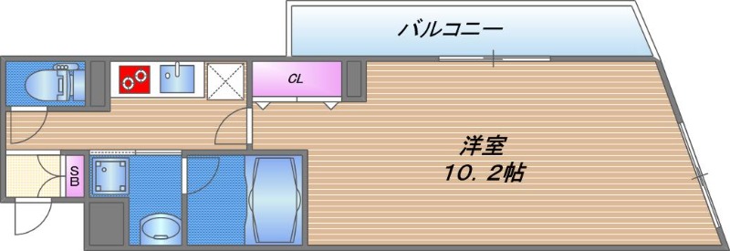 5階の間取り図