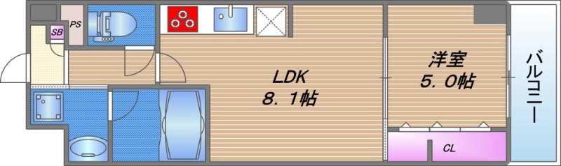 3階の間取り図