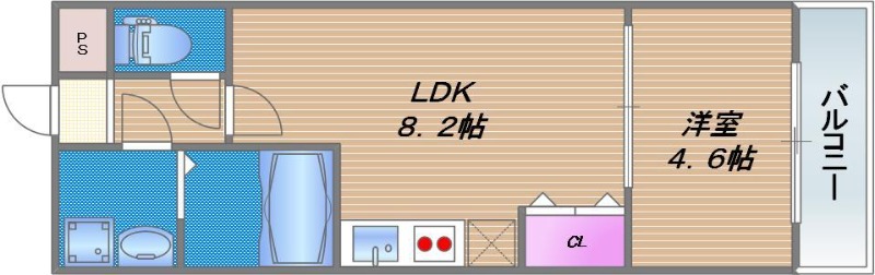 3階の間取り図