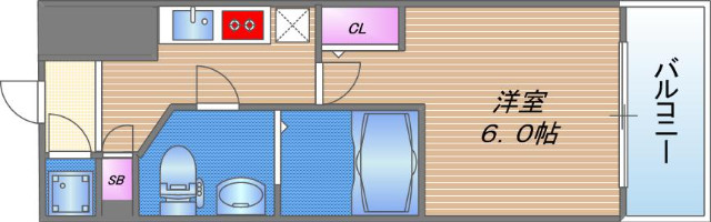 6階の間取り図