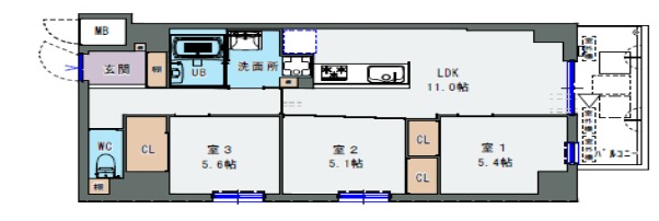 間取図