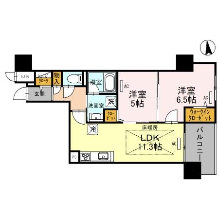 10階の間取り図