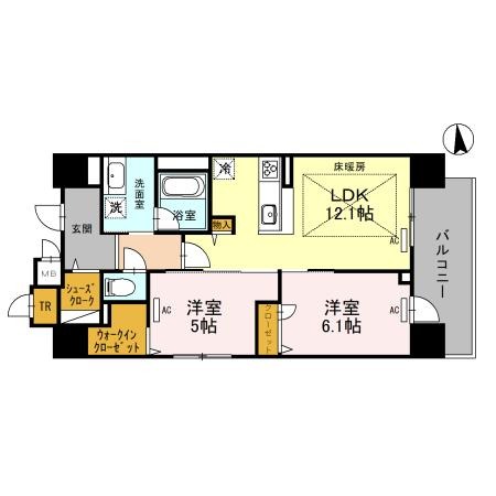 10階の間取り図