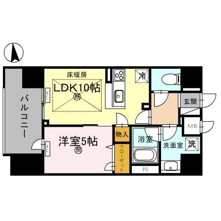 11階の間取り図