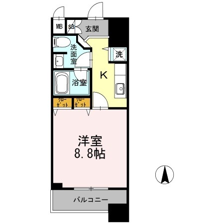 7階の間取り図