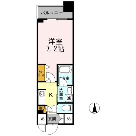 11階の間取り図
