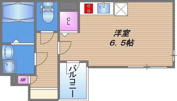 3階の間取り図