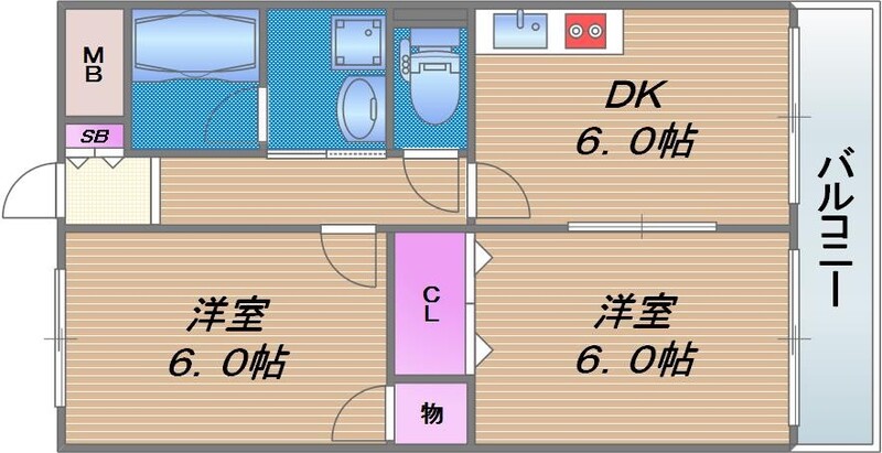 7階の間取り図