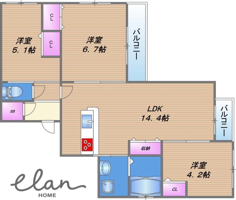 間取図