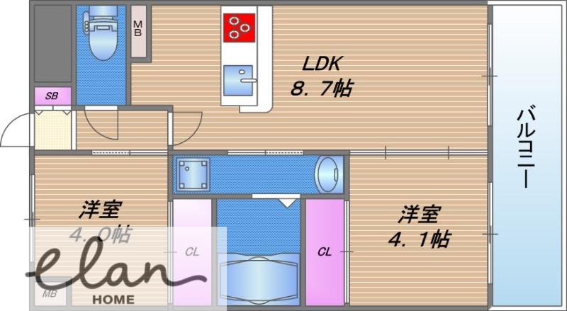 間取図
