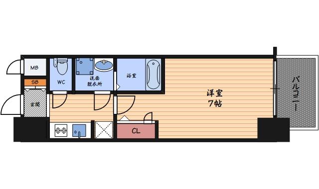 10階の間取り図