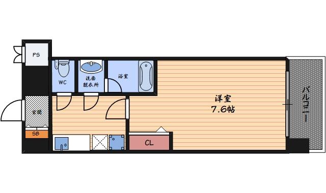 9階の間取り図