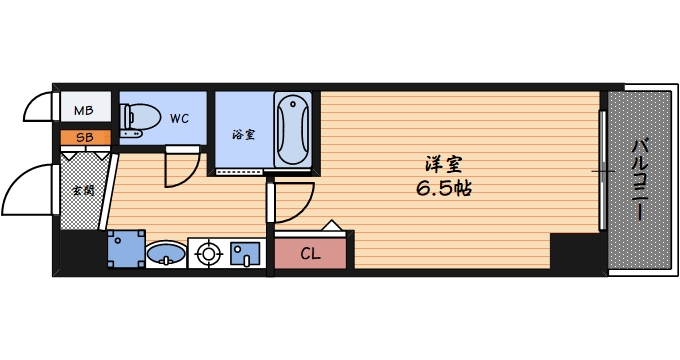 5階の間取り図