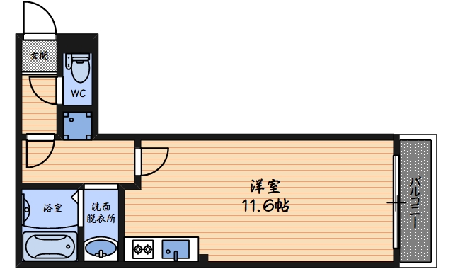 2階の間取り図