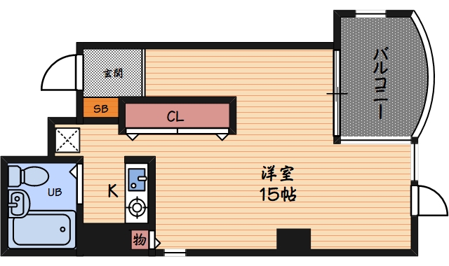 3階の間取り図