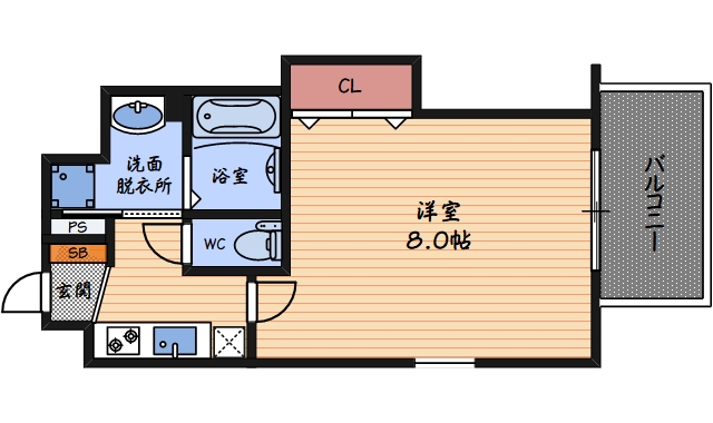 3階の間取り図