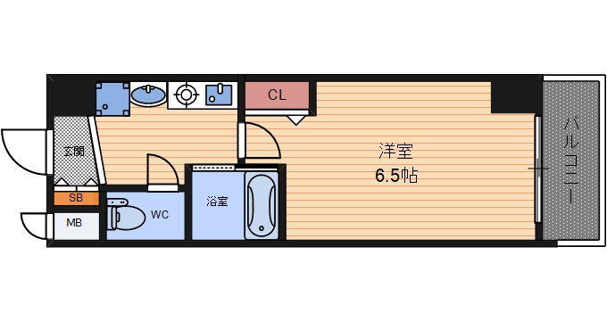 3階の間取り図