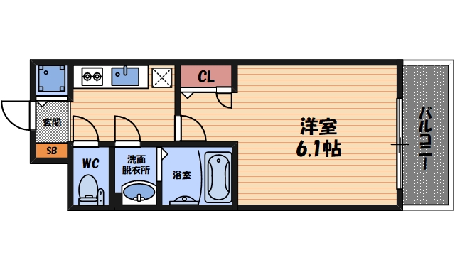 10階の間取り図