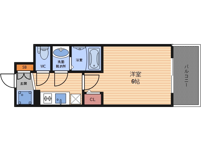 5階の間取り図