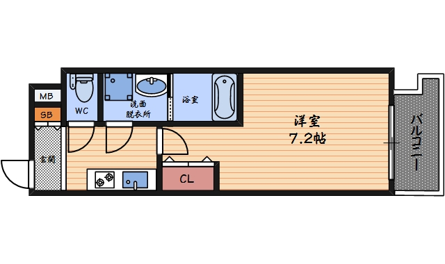 3階の間取り図