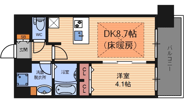 10階の間取り図