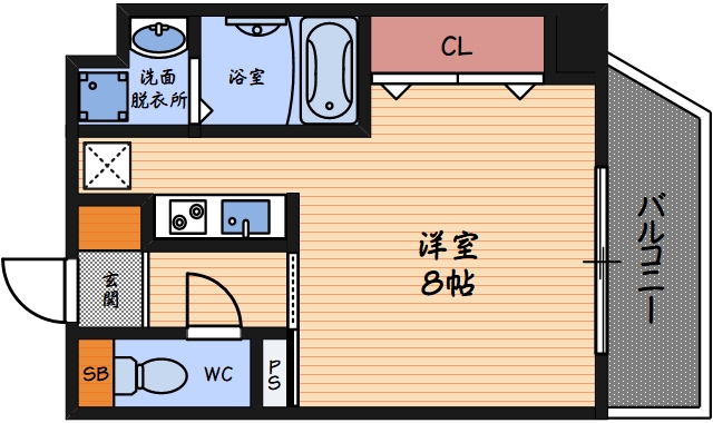 5階の間取り図