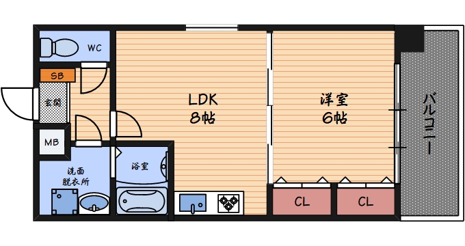 11階の間取り図