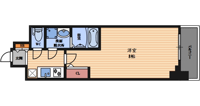 13階の間取り図