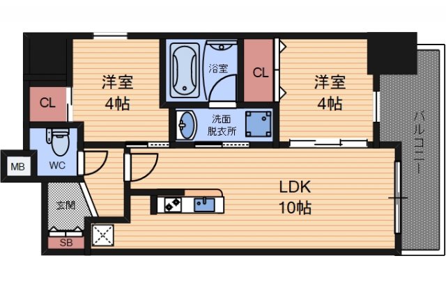 13階の間取り図