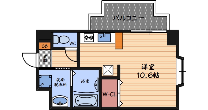 7階の間取り図