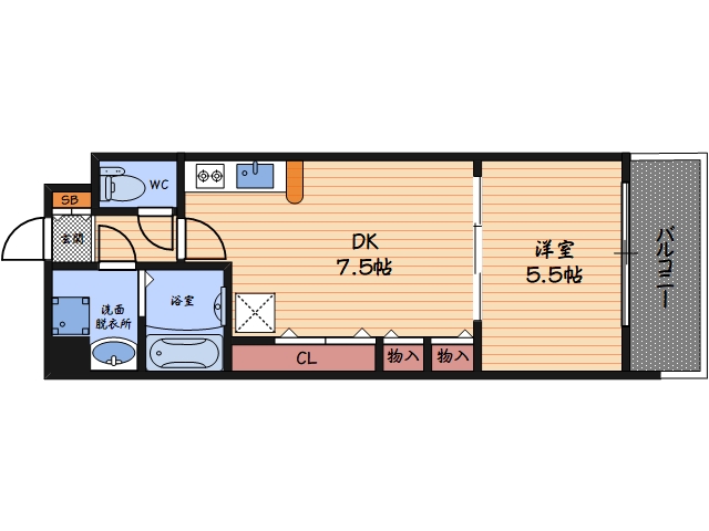 10階の間取り図